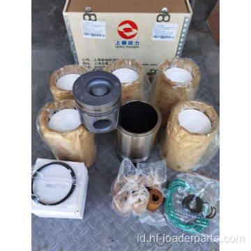 Kit liner piston dan silinder shangchai empat pencocokan